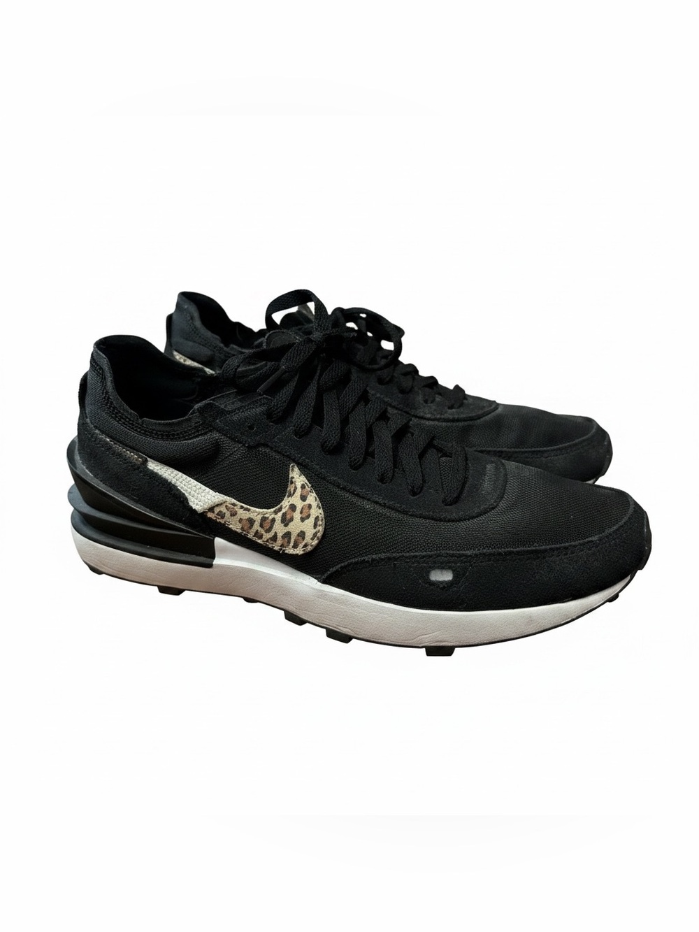 Women’s Nike Waffle One Black Leopard